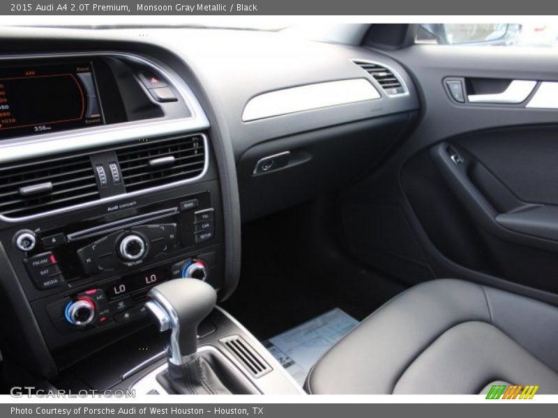 Monsoon Gray Metallic / Black 2015 Audi A4 2.0T Premium