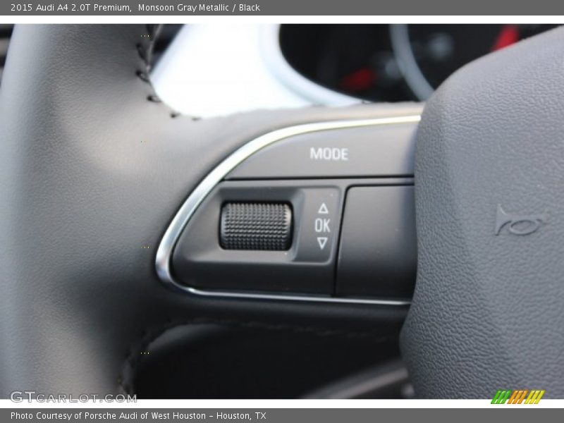 Monsoon Gray Metallic / Black 2015 Audi A4 2.0T Premium