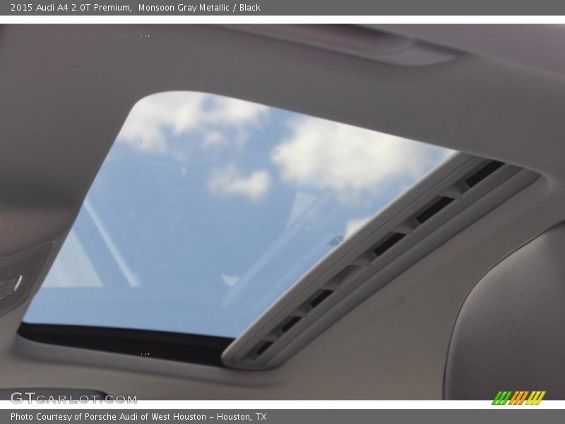 Monsoon Gray Metallic / Black 2015 Audi A4 2.0T Premium