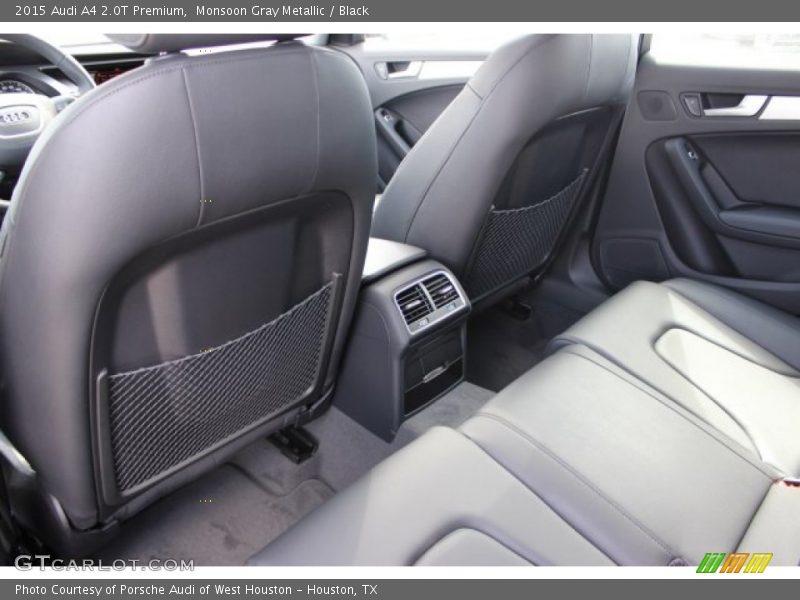 Monsoon Gray Metallic / Black 2015 Audi A4 2.0T Premium