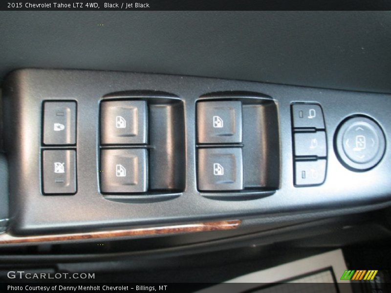 Black / Jet Black 2015 Chevrolet Tahoe LTZ 4WD