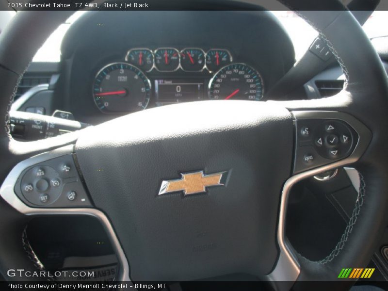 Black / Jet Black 2015 Chevrolet Tahoe LTZ 4WD
