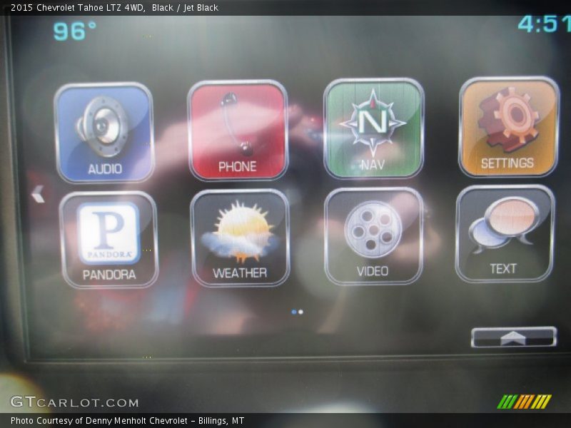 Black / Jet Black 2015 Chevrolet Tahoe LTZ 4WD