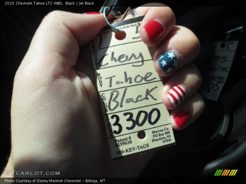Black / Jet Black 2015 Chevrolet Tahoe LTZ 4WD