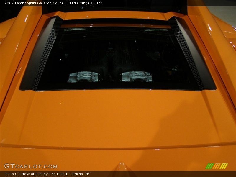 Pearl Orange / Black 2007 Lamborghini Gallardo Coupe