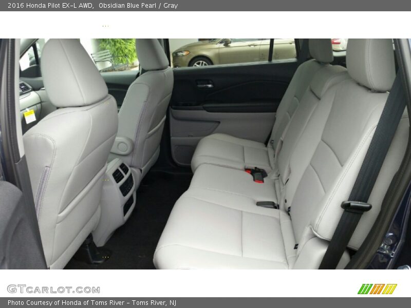 Rear Seat of 2016 Pilot EX-L AWD
