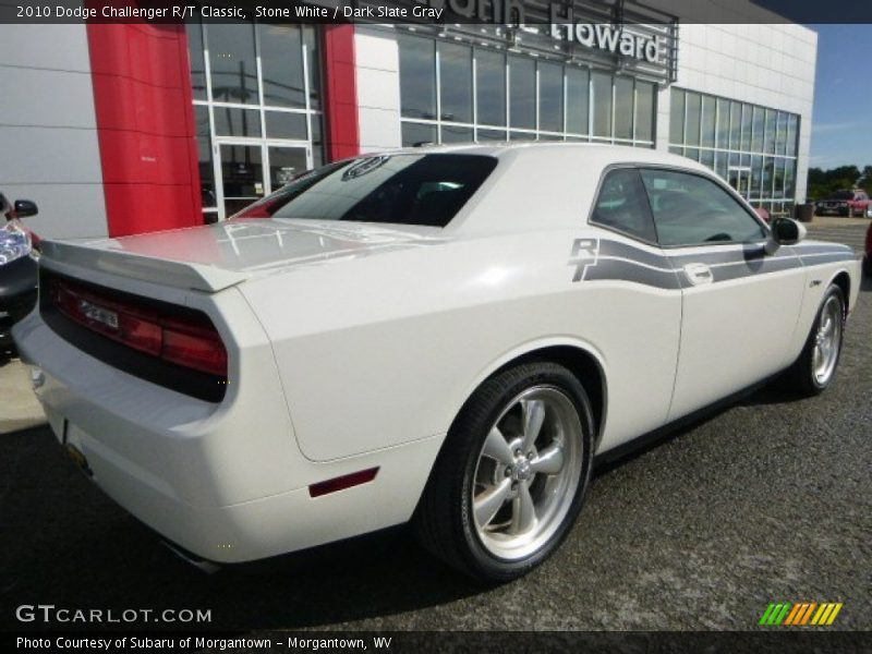 Stone White / Dark Slate Gray 2010 Dodge Challenger R/T Classic