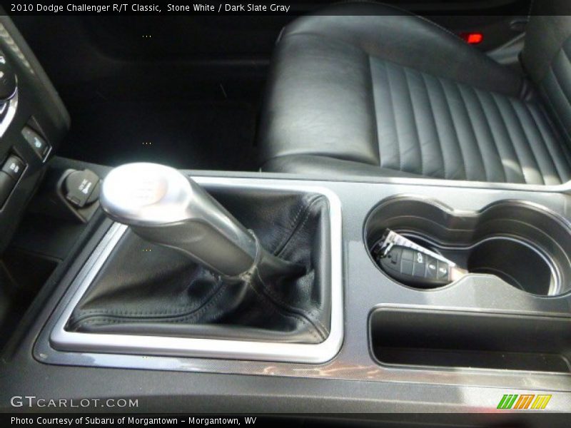 Stone White / Dark Slate Gray 2010 Dodge Challenger R/T Classic