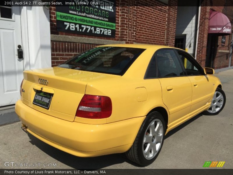 Imola Yellow / Onyx 2001 Audi S4 2.7T quattro Sedan