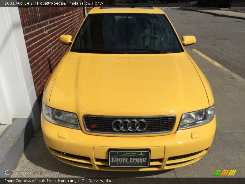 Imola Yellow / Onyx 2001 Audi S4 2.7T quattro Sedan