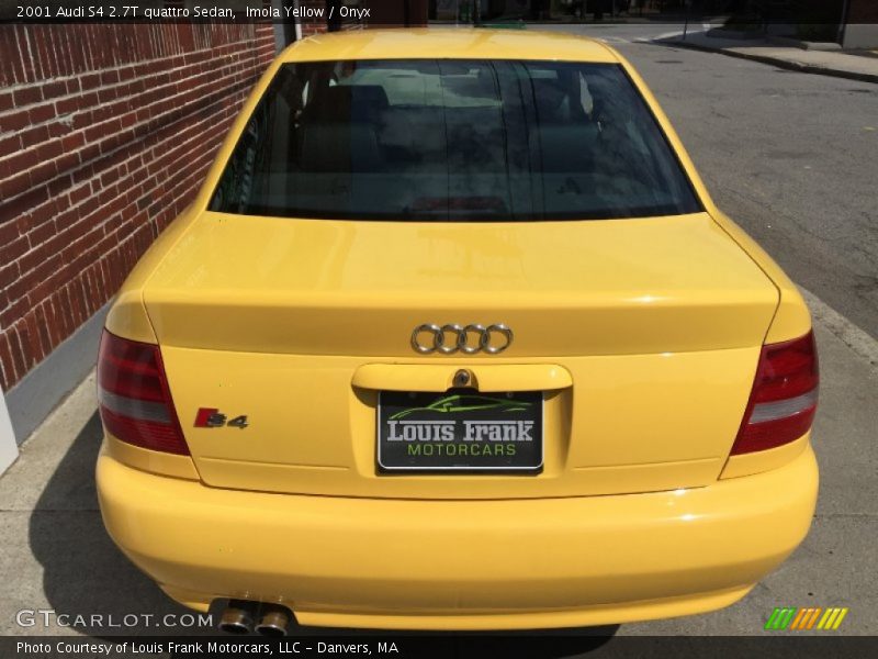 Imola Yellow / Onyx 2001 Audi S4 2.7T quattro Sedan