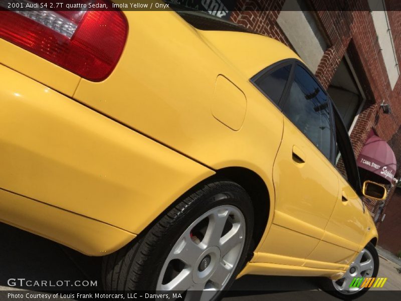 Imola Yellow / Onyx 2001 Audi S4 2.7T quattro Sedan