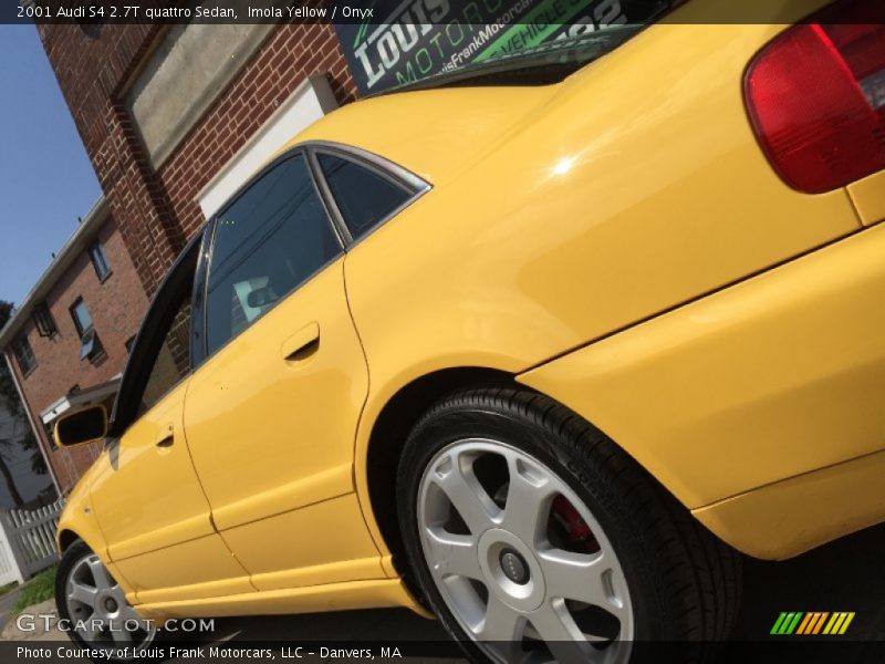 Imola Yellow / Onyx 2001 Audi S4 2.7T quattro Sedan