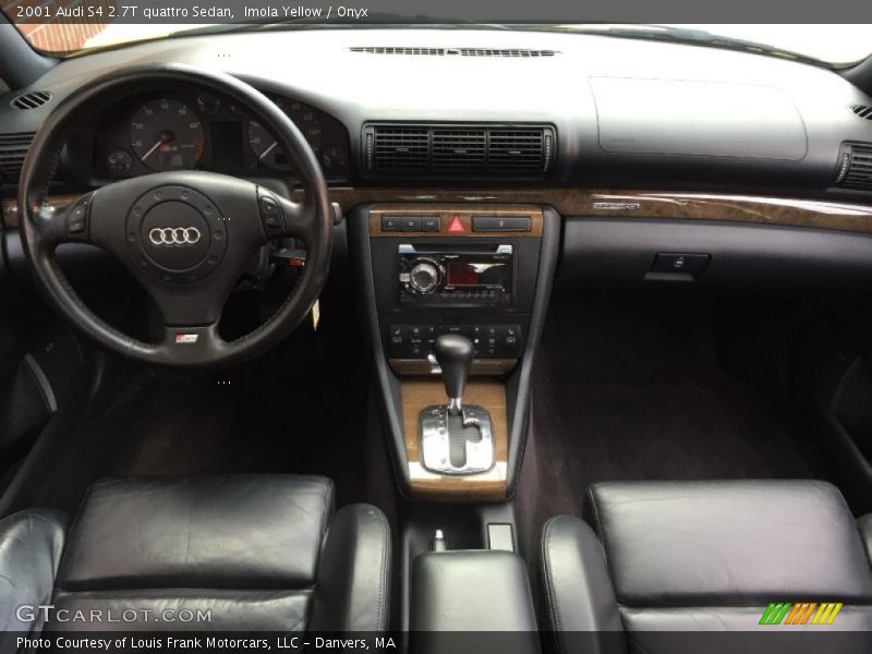 Imola Yellow / Onyx 2001 Audi S4 2.7T quattro Sedan