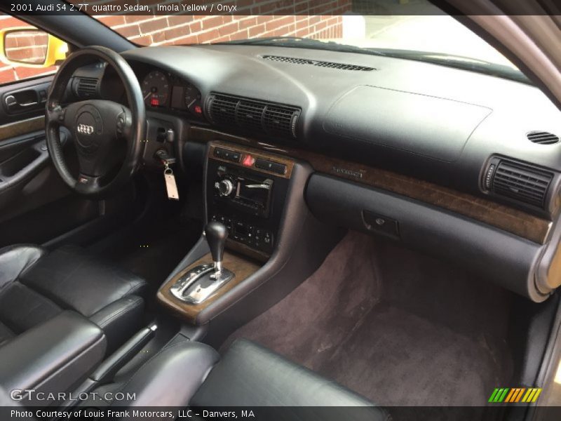 Imola Yellow / Onyx 2001 Audi S4 2.7T quattro Sedan