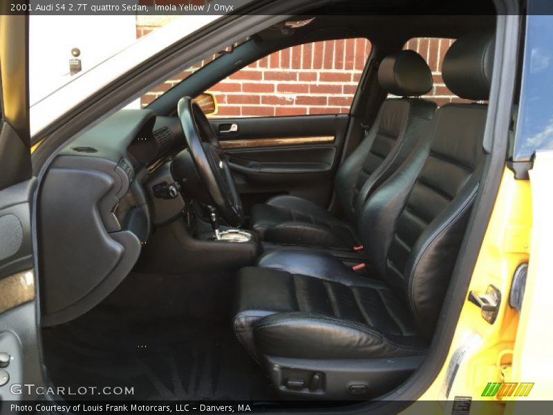  2001 S4 2.7T quattro Sedan Onyx Interior
