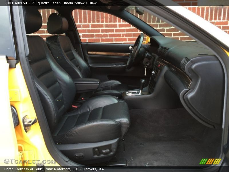 Imola Yellow / Onyx 2001 Audi S4 2.7T quattro Sedan