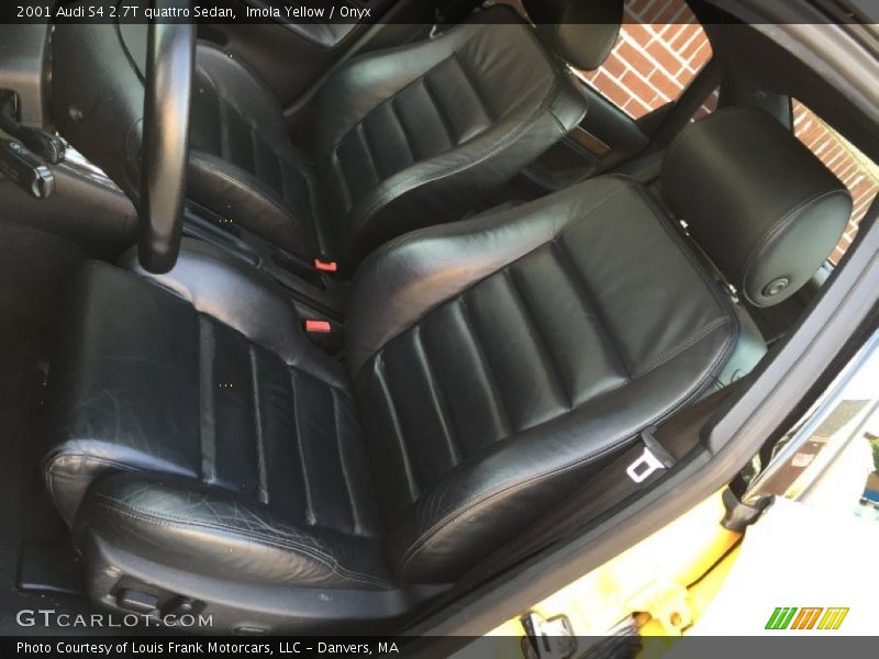 Imola Yellow / Onyx 2001 Audi S4 2.7T quattro Sedan