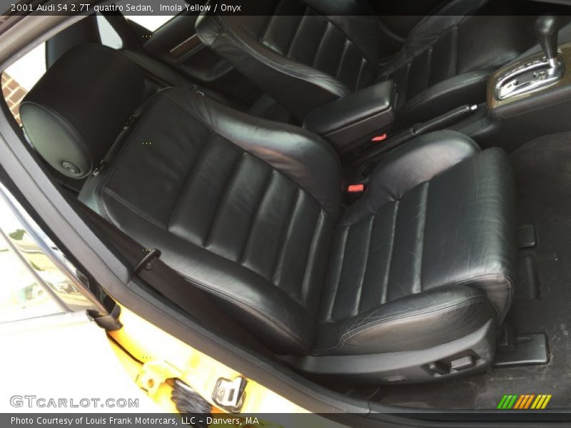 Imola Yellow / Onyx 2001 Audi S4 2.7T quattro Sedan