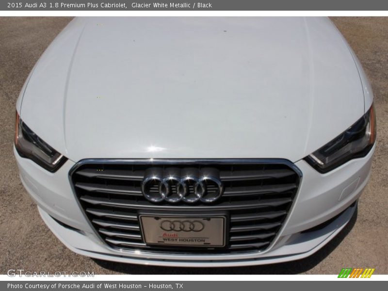 Glacier White Metallic / Black 2015 Audi A3 1.8 Premium Plus Cabriolet
