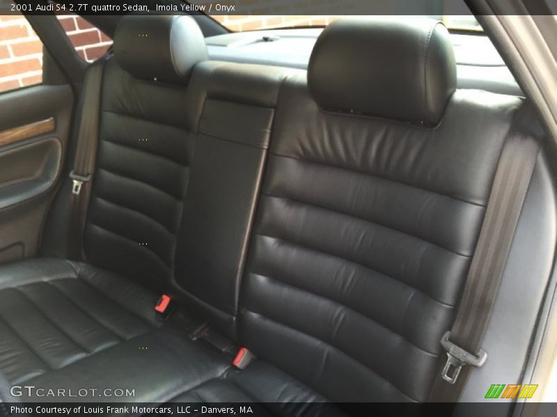 Rear Seat of 2001 S4 2.7T quattro Sedan