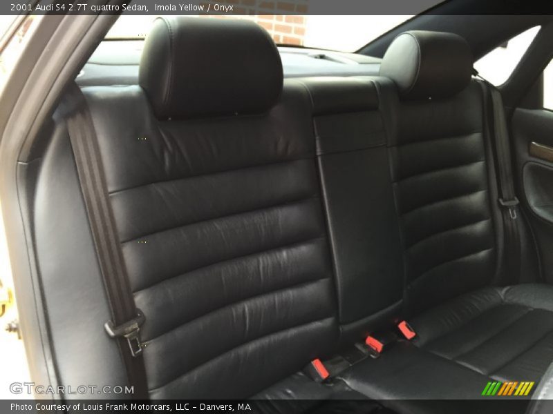 Imola Yellow / Onyx 2001 Audi S4 2.7T quattro Sedan
