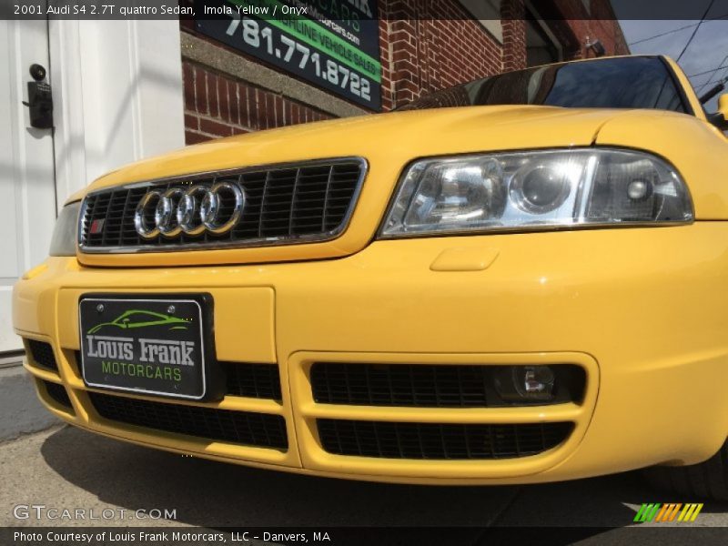 Imola Yellow / Onyx 2001 Audi S4 2.7T quattro Sedan