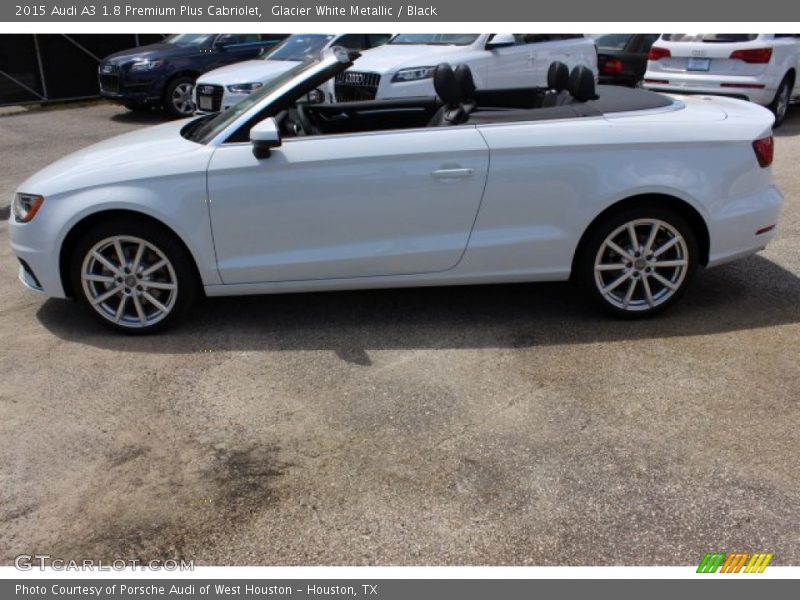 Glacier White Metallic / Black 2015 Audi A3 1.8 Premium Plus Cabriolet