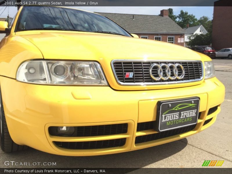 Imola Yellow / Onyx 2001 Audi S4 2.7T quattro Sedan