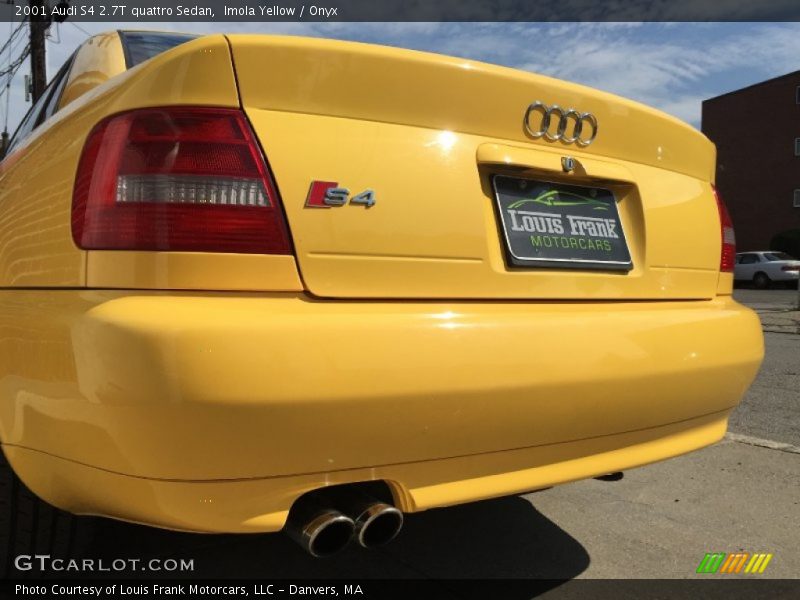 Imola Yellow / Onyx 2001 Audi S4 2.7T quattro Sedan