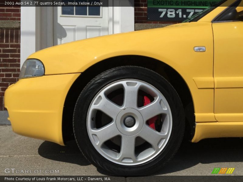 Imola Yellow / Onyx 2001 Audi S4 2.7T quattro Sedan