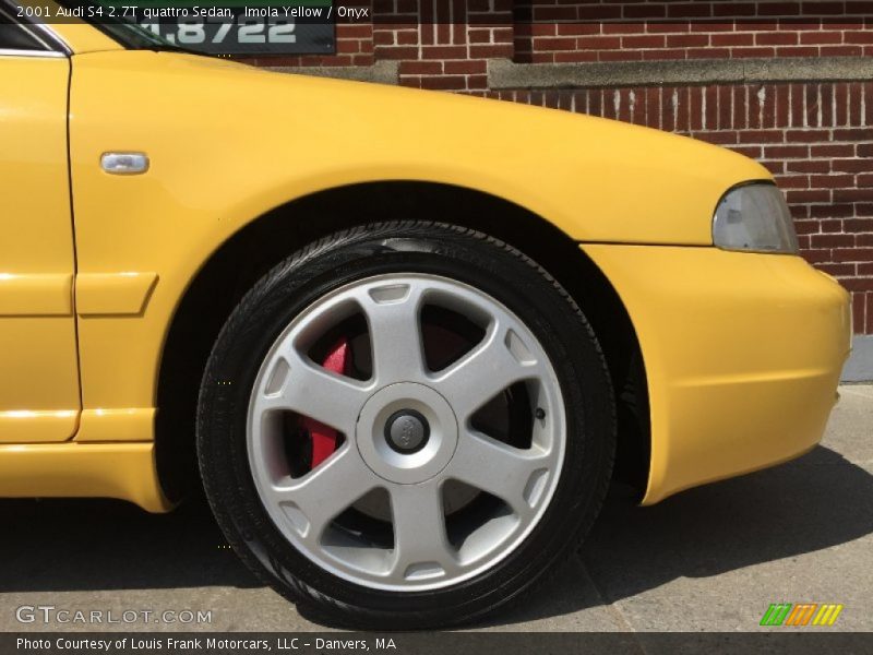 Imola Yellow / Onyx 2001 Audi S4 2.7T quattro Sedan