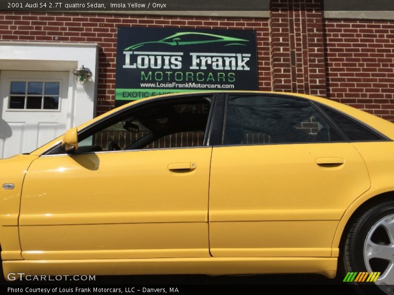 Imola Yellow / Onyx 2001 Audi S4 2.7T quattro Sedan