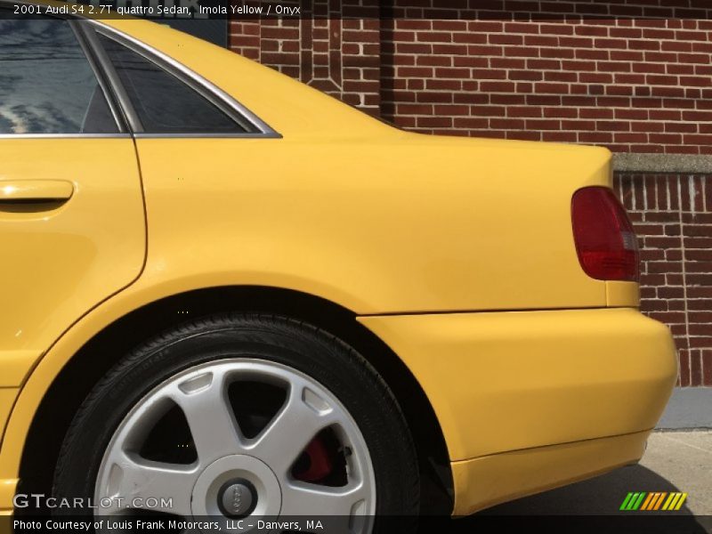 Imola Yellow / Onyx 2001 Audi S4 2.7T quattro Sedan