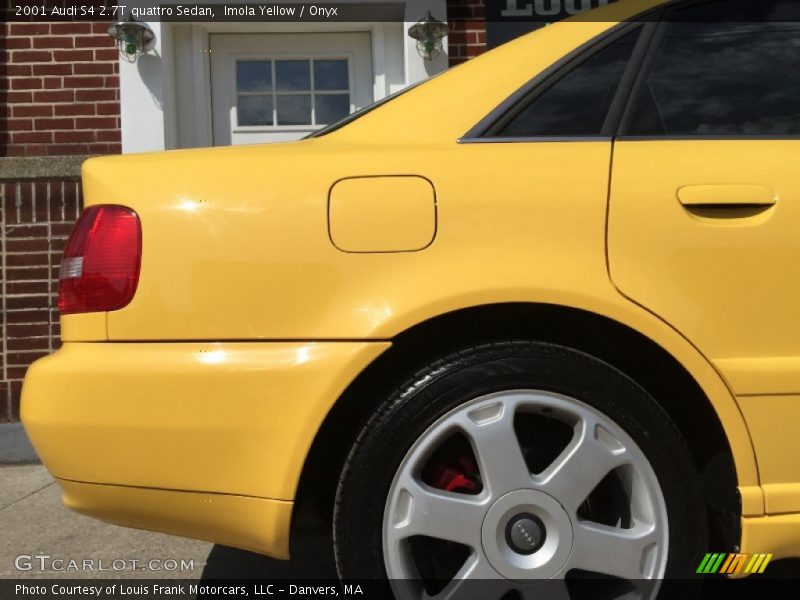 Imola Yellow / Onyx 2001 Audi S4 2.7T quattro Sedan