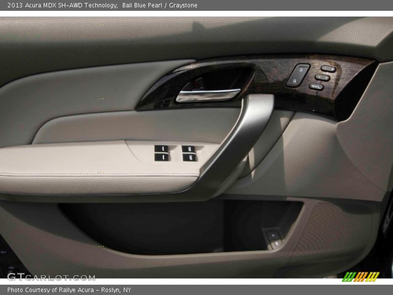 Bali Blue Pearl / Graystone 2013 Acura MDX SH-AWD Technology