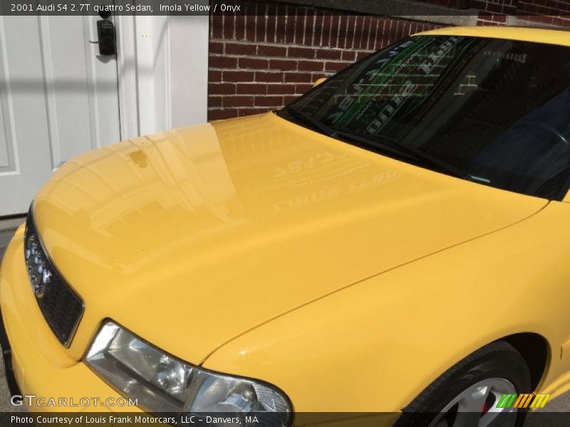Imola Yellow / Onyx 2001 Audi S4 2.7T quattro Sedan