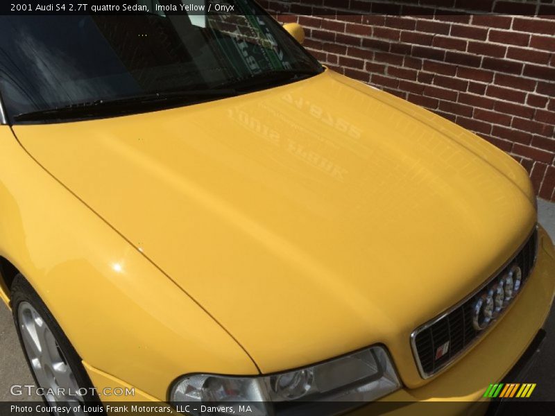 Imola Yellow / Onyx 2001 Audi S4 2.7T quattro Sedan