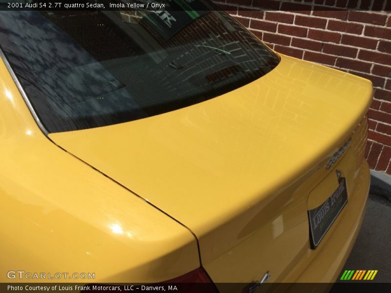 Imola Yellow / Onyx 2001 Audi S4 2.7T quattro Sedan