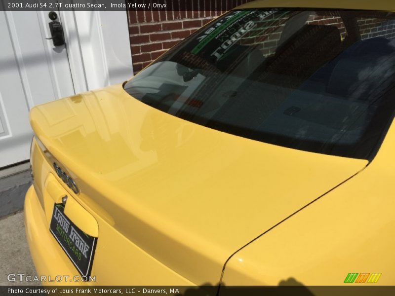 Imola Yellow / Onyx 2001 Audi S4 2.7T quattro Sedan