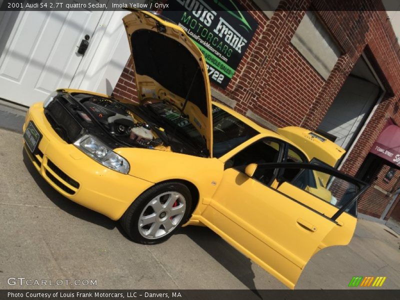 Imola Yellow / Onyx 2001 Audi S4 2.7T quattro Sedan