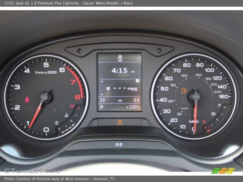 Glacier White Metallic / Black 2015 Audi A3 1.8 Premium Plus Cabriolet