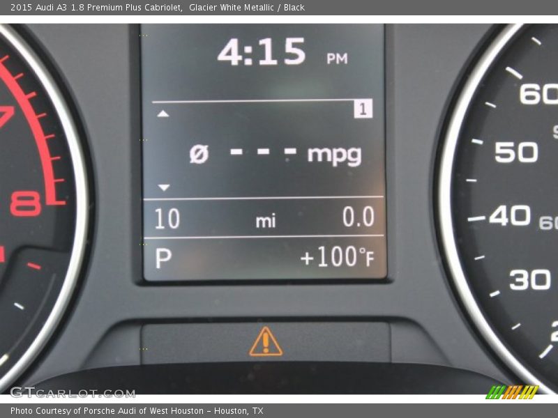 Glacier White Metallic / Black 2015 Audi A3 1.8 Premium Plus Cabriolet