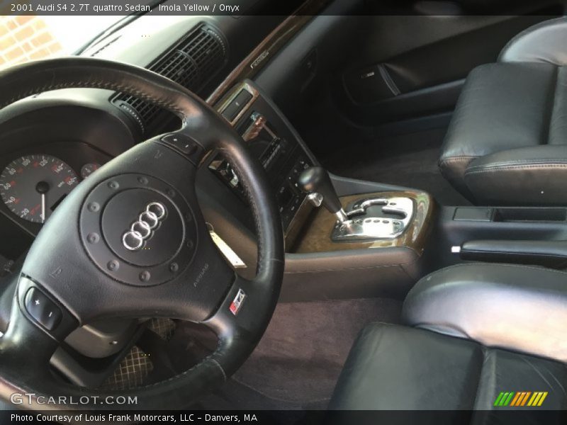Imola Yellow / Onyx 2001 Audi S4 2.7T quattro Sedan