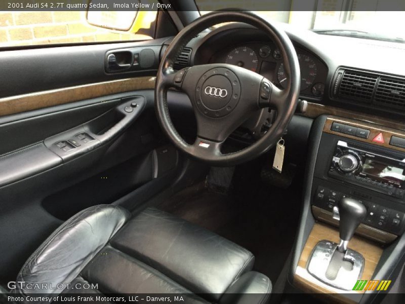 Imola Yellow / Onyx 2001 Audi S4 2.7T quattro Sedan