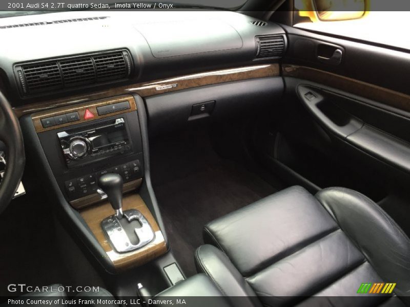 Imola Yellow / Onyx 2001 Audi S4 2.7T quattro Sedan