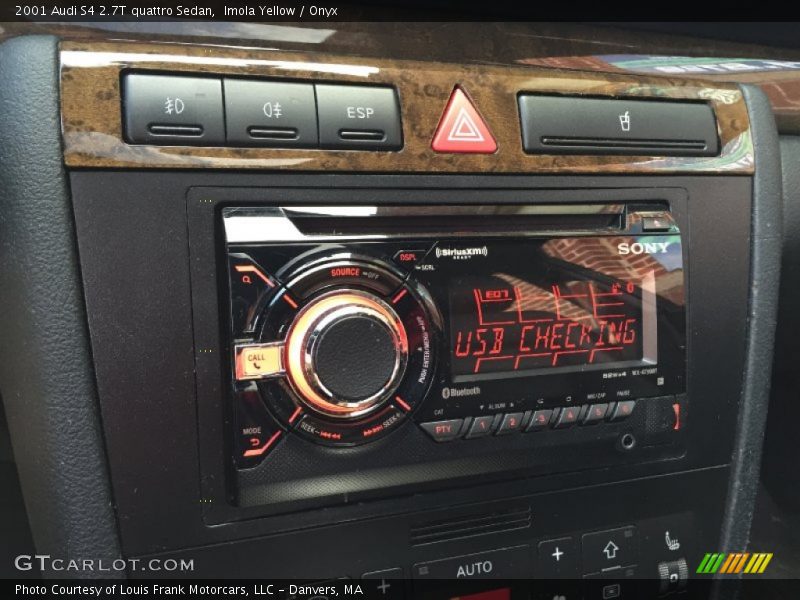 Imola Yellow / Onyx 2001 Audi S4 2.7T quattro Sedan