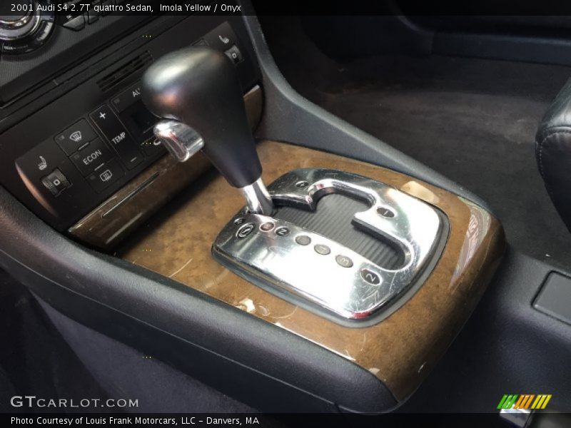 Imola Yellow / Onyx 2001 Audi S4 2.7T quattro Sedan