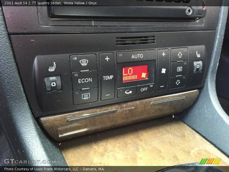 Imola Yellow / Onyx 2001 Audi S4 2.7T quattro Sedan