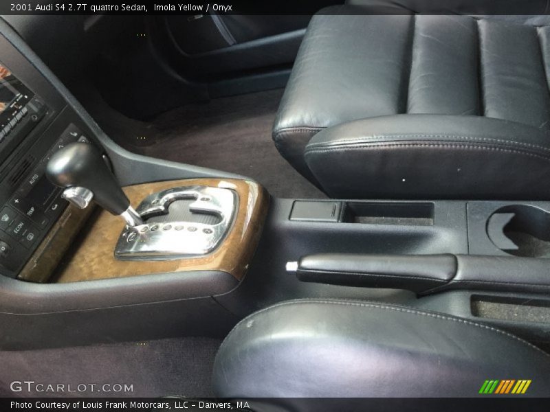 Imola Yellow / Onyx 2001 Audi S4 2.7T quattro Sedan